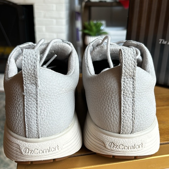 Ruth by Dr comfort GRAY LEATHER OXFORD size 9 WIDE. accommodates orthotics NEW - Picture 6 of 9